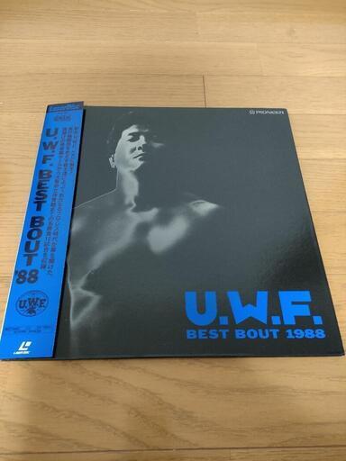レーザーディスク UWFベストバウト '88 '89 '90