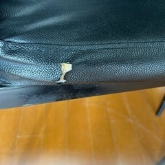 ダイニングテーブル椅子付き(黒)28日まで【取引中】の画像