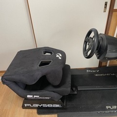 『終了』レーシングシート&ハンコンセットの画像