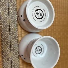 猫の水・エサ用の皿28日まで【取引中】の画像
