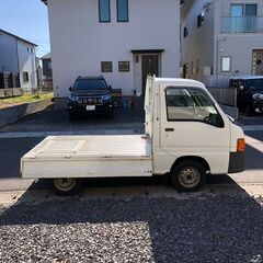 総額13.0万円★車検R5年6月★4WD★エアコン付軽トラ★走行8万キロ台★スバル サンバートラック 4WD TB(TT2) 8.7万キロ 平成11年式 ホワイトの画像