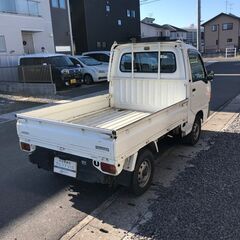 総額13.0万円★車検R5年6月★4WD★エアコン付軽トラ★走行8万キロ台★スバル サンバートラック 4WD TB(TT2) 8.7万キロ 平成11年式 ホワイトの画像