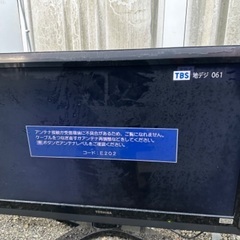 TOSHIBA LED REGZA レグザ37型の画像