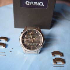 値下げしました　カシオ 腕時計 リニエージ 電波ソーラー LCW...