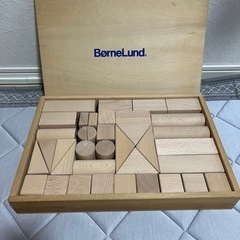 ボーネルンド 無着色積み木 38ピースの画像
