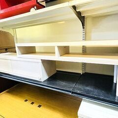 リサイクルストアスターズ城西店　テレビ台 収縮ボード 引き出し付き ナチュラルカラーの画像