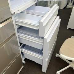 【配送・設置無料】★2020年製・美品★ シャープ/SHARP【 冷蔵庫 5ドア プラズマクラスター冷蔵庫 どっちもドア(両開き) 412L 】SJ-GW41F-Wの画像