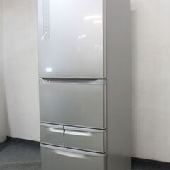 TOSHIBA/東芝 5ドア冷凍冷蔵庫 VEGETA/ベジータ 411L 自動製氷 幅60cm スリム GR-M41G シルバー 2018年製 中古家電 店頭引取歓迎 R6705)