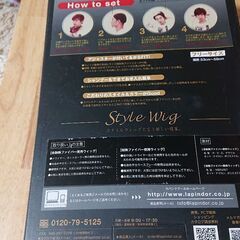 男性用  フルウィッグの画像