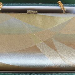 （J-191)　金色の和装鞄(未使用）*引取り限定(加古川市　鶴林寺前）の画像