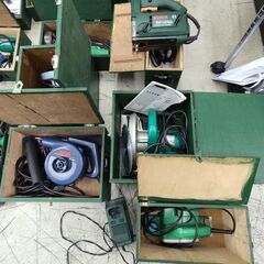 電動工具 大量 まとめ売り リョービ マキタ ボッシュ 日立 自作箱付き RYOBI makita BOSCH HITACHIの画像