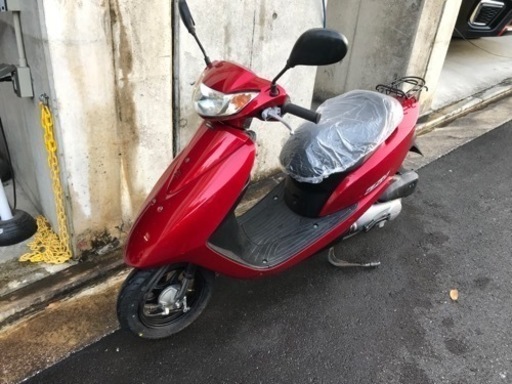 【売約済】Honda Dio AF68 赤　冬でも原付でおでかけ！