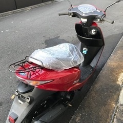 【売約済】Honda Dio AF68 赤　冬でも原付でおでかけ！の画像