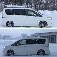 【車検満タン】H24/セレナ/4WD/ハイウェイスター/両側パワスラ/ストラードナビ/プッシュスタート/エンスタの画像