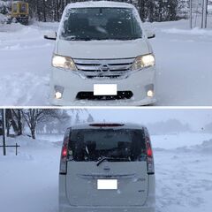 【車検満タン】H24/セレナ/4WD/ハイウェイスター/両側パワスラ/ストラードナビ/プッシュスタート/エンスタの画像