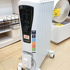 DeLonghi デロンギ ユニカルド オイルヒーター 8畳～10畳 幅広X字型フィン ピュアホワイト 1200W■近隣配送無料 買取帝国 朝霞店