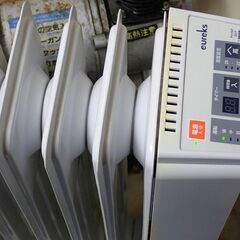 札幌　eureks ユーレックス ラジエター式オイルヒーター RF8BS(IW) 中古  汚れている状態 現状渡し☆☆☆の画像