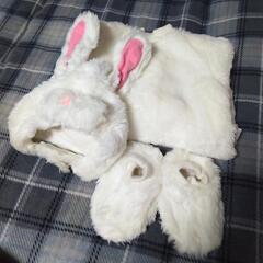 撮影に！うさぎのロンパース　セット　着ぐるみ　ベビー　