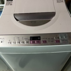 洗濯機 シャープ 乾燥機付き5.5kgの画像