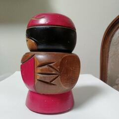 こけし　彫刻　郷土玩具　コレクション　民芸品　アイヌ　鉛筆たての画像