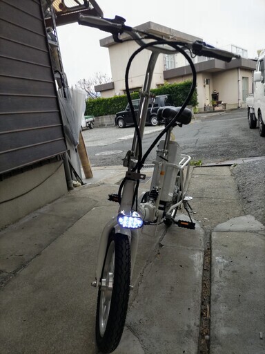 モペット折りたたみ電動自転車16インチ