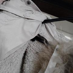 iiMKコート　白　Ｓ〜Mサイズ　レディース　お譲り致します。の画像