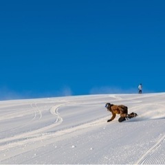 スノーボードレッスンの画像