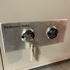 diamond safe 耐火金庫　ダイヤセーフ　※鍵付きの画像