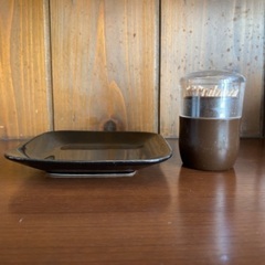 飲食店向け 同一食器3点 黒色の画像