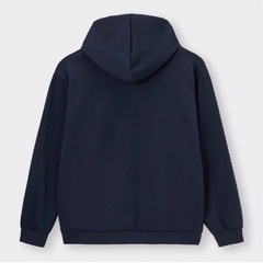 【試着のみ】GU  ダブルフェイスビッグプルパーカの画像
