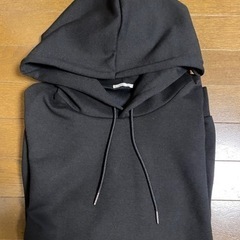 【試着のみ】GU  ダブルフェイスビッグプルパーカの画像