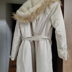 iiMKコート　白　Ｓ〜Mサイズ　レディース　お譲り致します。の画像