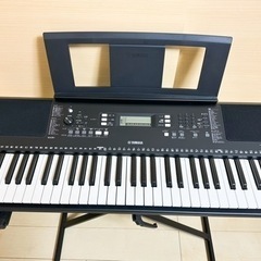 新品同様】YAMAHA PSR-E363 スタンド付き