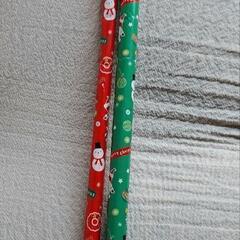クリスマス包装紙の画像