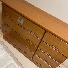 タンス　を118xd39.5xh84.5cm