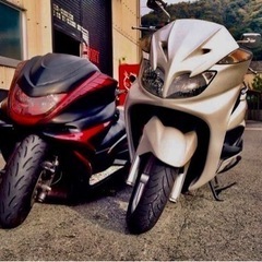 不動車　グランドマジェスティー　250cc         フルカスタム　約自賠責1年付の画像