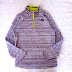 フランスブランド　キッズ　フリース　ジャケット　140　ハーフジップ