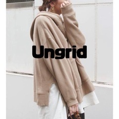 Ungrid スリットワイドパーカー