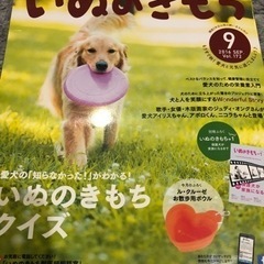 いぬのきもち　Benesse 2016.9-11月号　2017....