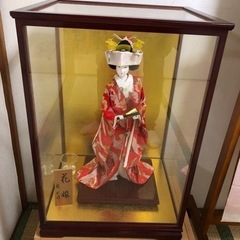 久月監製　柴田家千代作 日本人形（花嫁人形）　6号　花嫁（赤