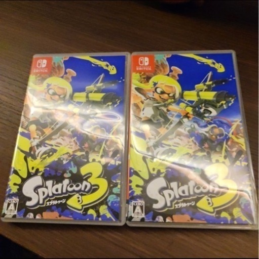 Switch スプラトゥーン3 ソフト2個 Splatoon 3 Nintendo Switch ソフト Switch スプラトゥーン3 ソフト2個