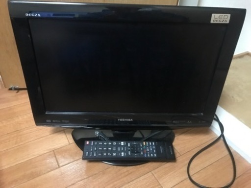 TOSHIBA 19インチ液晶テレビ 録画対応