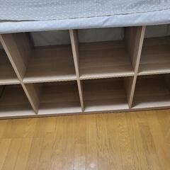 【IKEA】KALLAX カラックスシェルフユニット, ホワイト...