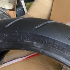 新品タイヤの画像