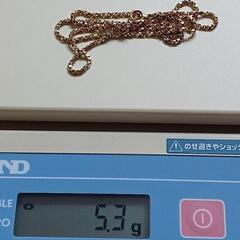 K18 750 ネックレスの画像