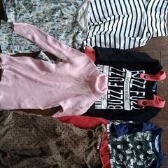 女の子トップス&ワンピース、サイズ90