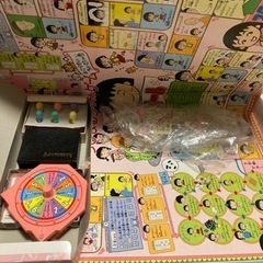 ツイスターゲームとちびまる子ちゃんゲームの画像