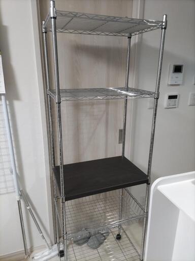 スチールラック（受け渡し者決まりました）