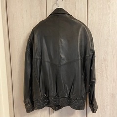 メンズ　皮ジャン　の画像
