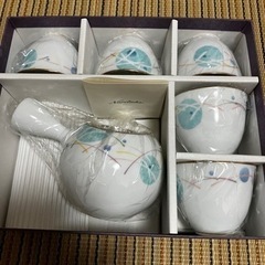 新品　急須と湯呑みセット